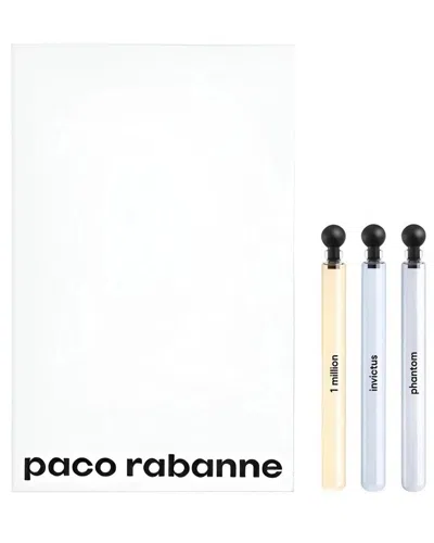 Rabanne Paco  Men's 0.13oz Eau De Toilette Mini Set In Transparent