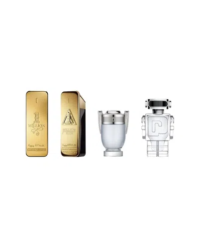 Rabanne Paco  Men's 0.17oz 4pc Mini Set