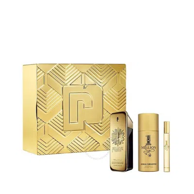 Rabanne Paco  Men's 1 Million Parfum Gift Set Fragrances 3349668607969 In White