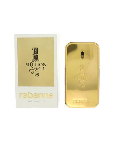 Rabanne Paco  Men's 1.7oz 1 Million Edt Spray In Gold