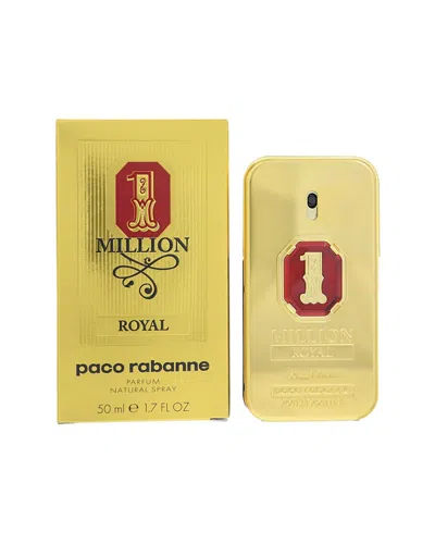 Rabanne Paco  Men's 1.7oz 1 Million Royal Edp In Transparent