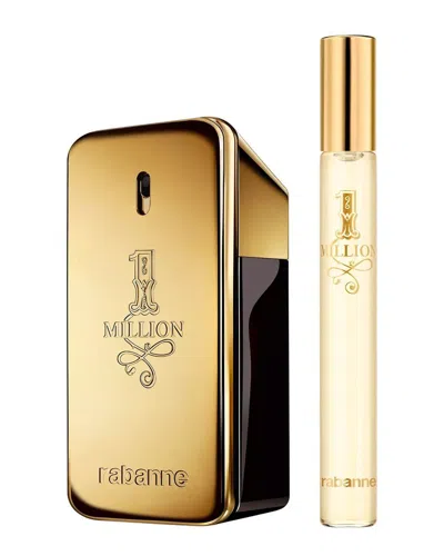 Rabanne Paco  Men's 1.7oz One Million 2pc Set In Transparent