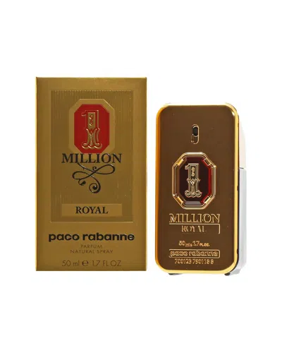 Rabanne Paco  Men's 1.7oz One Million Royal Parfum Edp In Transparent