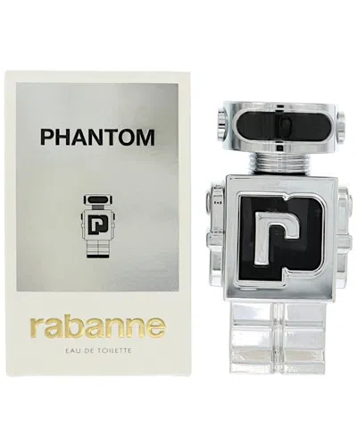 Rabanne Paco  Men's 1.7oz Phantom Eau De Toilette Spray In Gray