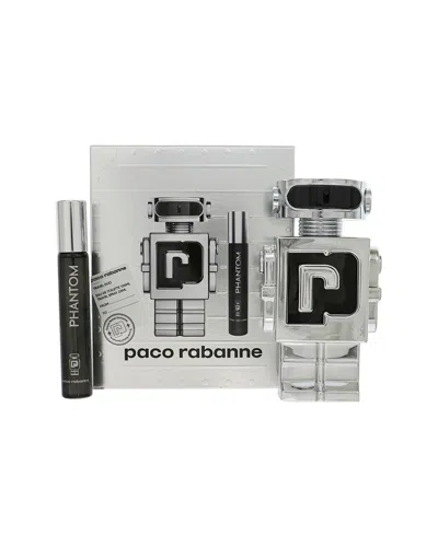 Rabanne Paco  Men's 2pc Phantom Edt Spray In Transparent