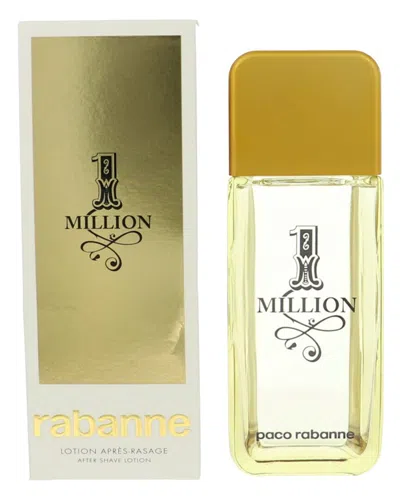 Rabanne Paco  Men's 3.4oz 1 Million After Shave Lotion In Transparent