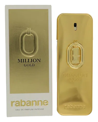 Rabanne Paco  Men's 3.4oz 1 Million Gold Intense Edp Spray