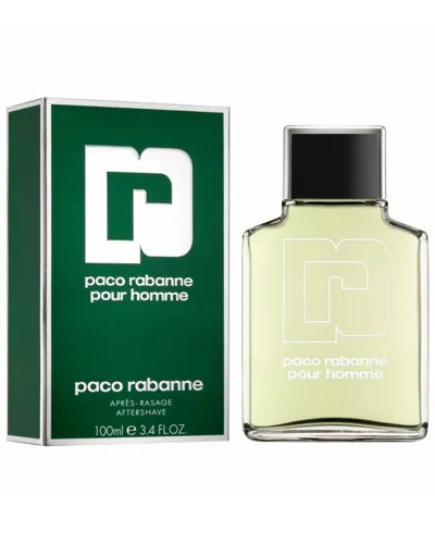Rabanne Paco  Men's 3.4oz After Shave In Transparent