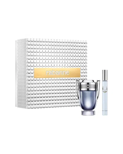Rabanne Paco  Men's 3.4oz Invictus 2pc Set In Gray
