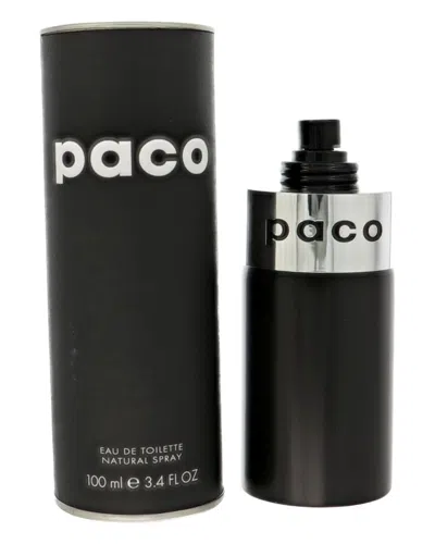 Rabanne Paco  Men's 3.4oz Paco Edt Spray In Black
