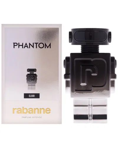 Rabanne Paco  Men's 5oz Phantom Elixir Parfum Intense Spray Refillable In Black