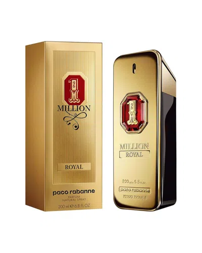 Rabanne Paco  Men's 6.8oz One Million Royal Edp Spray In Transparent