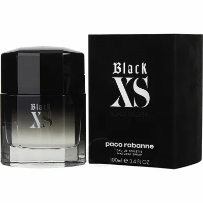 Rabanne Paco  Men's Black Xs Edt Spray 3.4 oz Fragrances 3349668550654 In White