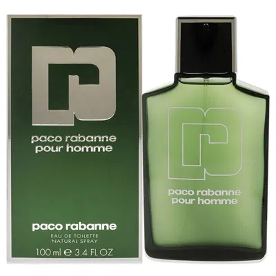 Rabanne Paco  Men's Edt Spray 3.3 oz In Transparent