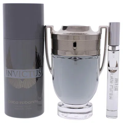 Rabanne Paco  Men's Invictus Gift Set Fragrances 3349668635115