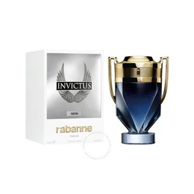 Rabanne Paco  Men's Invictus Parfum 3.4 oz Fragrances 3349668627530 In White