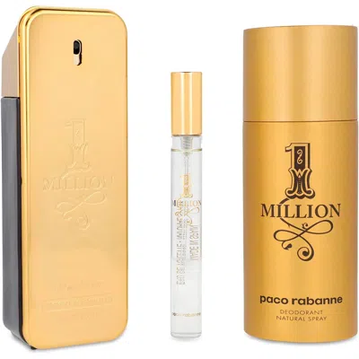 Rabanne Paco  Men's One Million Gift Set Fragrances 3349668634828
