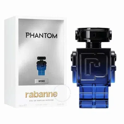 Rabanne Paco  Men's Phantom Intense Edp Spray 3.4 oz Fragrances 3349668630035 In White