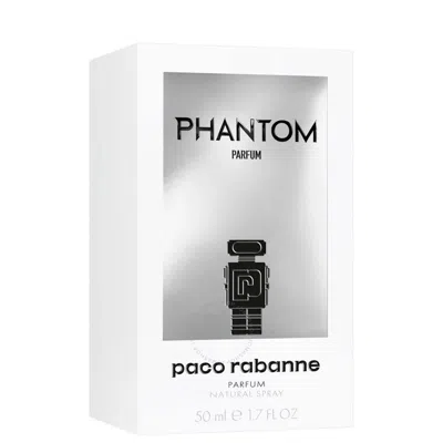 Rabanne Paco  Men's Phantom Parfum Spray 1.7 oz Fragrances 3349668614585 In White
