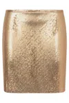 Rabanne Mesh Knit Skirt
