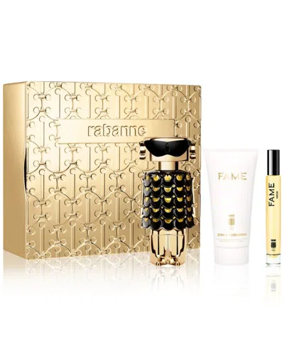 Rabanne Paco  Mini Fame Gift Set For Her In Transparent