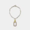 Rabanne Necklace In Metallic