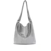 Rabanne Chainmail Tote Bag In Silver