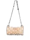 Rabanne Paco  Paco 1969 Disc Charm Chain Shoulder Bag In Pink