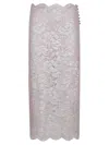 Rabanne Gonna Midi Rosa