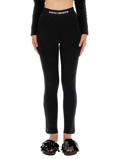 RABANNE PACO RABANNE PANTS WITH LOGO