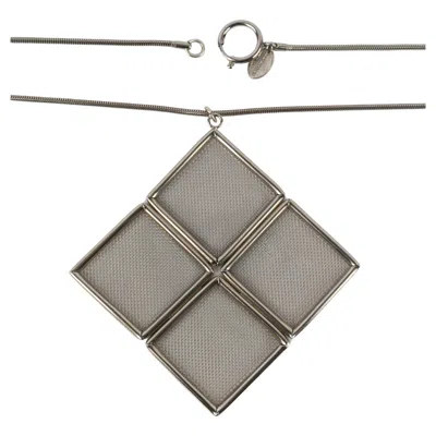 Pre-owned Rabanne Paco  Pendant Necklace In Multi