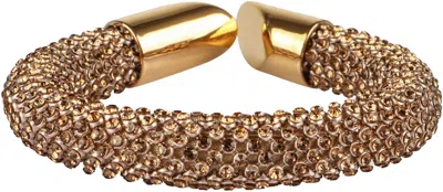 Rabanne Paco  Pixel Embellished Pull In Gold