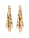 Rabanne Paco  "pixel Flow Drop" Earring