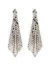 Rabanne Paco  "pixel Flow Drop" Earring
