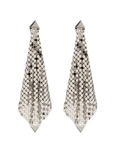 Rabanne Paco  "pixel Flow Drop" Earring