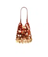Rabanne Paco  Sequin Embellished Tote Bag In Multicolor