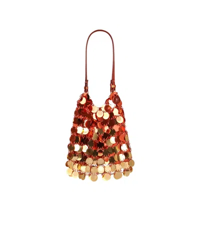 Rabanne Paco  Sequin Embellished Tote Bag In Multicolor