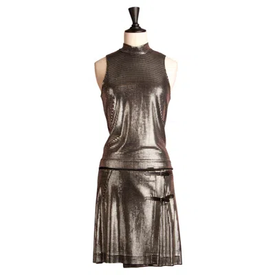 Pre-owned Rabanne Paco  Set By Paco  Circa 1995 In Black