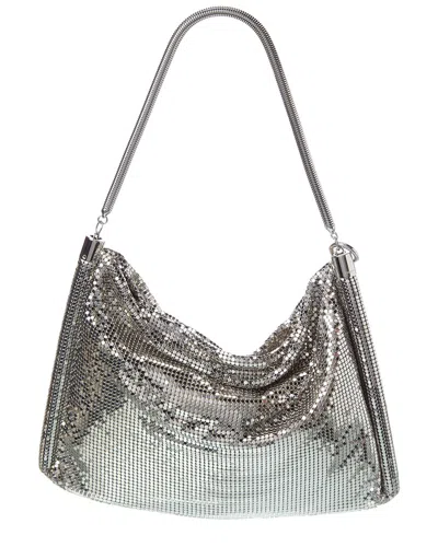 Rabanne Paco  Shoulder Bag In Silver