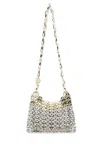 Rabanne 1970 Nano Skyline Bag In Multicoloured