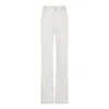 Rabanne '1969' Flared Leg Jeans In Blue/white