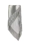 Rabanne Metallic Skirt With Chain Mail Detailing