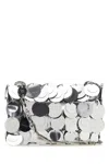Rabanne Paco  Silver Maxi Sequins Nano Shoulder Bag In Silver