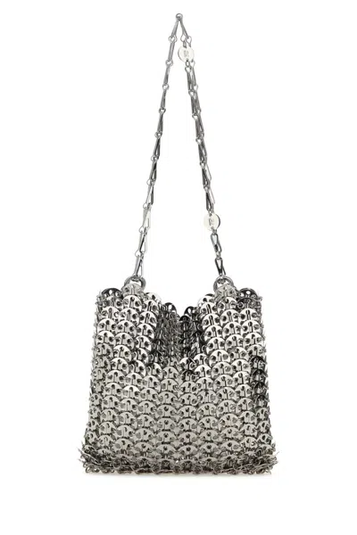 Rabanne Paco  Silver Metal Chain 1969 Shoulder Bag In Pattern