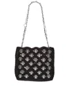 Rabanne Paco  Sparkle Raffia Shoulder Bag