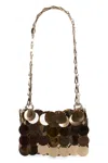 Rabanne Paco  Sparkles Discs Nano Bag