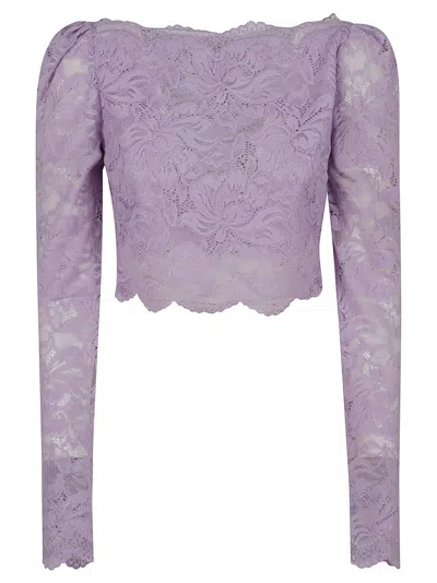RABANNE RABANNE STRETCH LACE TOP