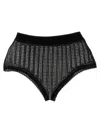 Rabanne Bead-embellished High Waist Briefs