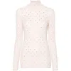 Rabanne Top - Beis In Pink