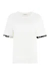 Rabanne Disc Trim Crewneck T-shirt